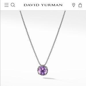 David Yurman amethyst necklace